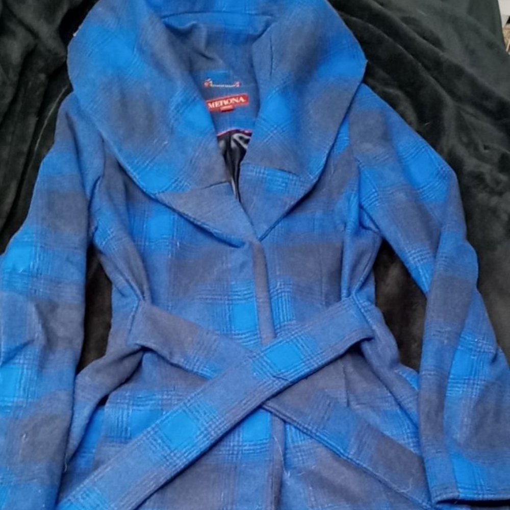 Black and blue Merona jacket